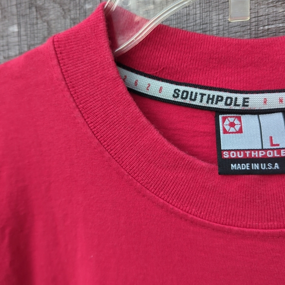 South Pole SS T Shirt Great Smoky Mtns. Tennessee Large Heavy Weight Cotton USA - Picture 5 of 11